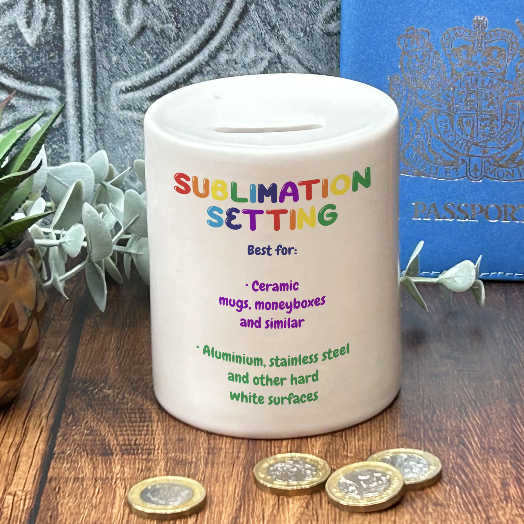 Print Setting 1 - Sublimation